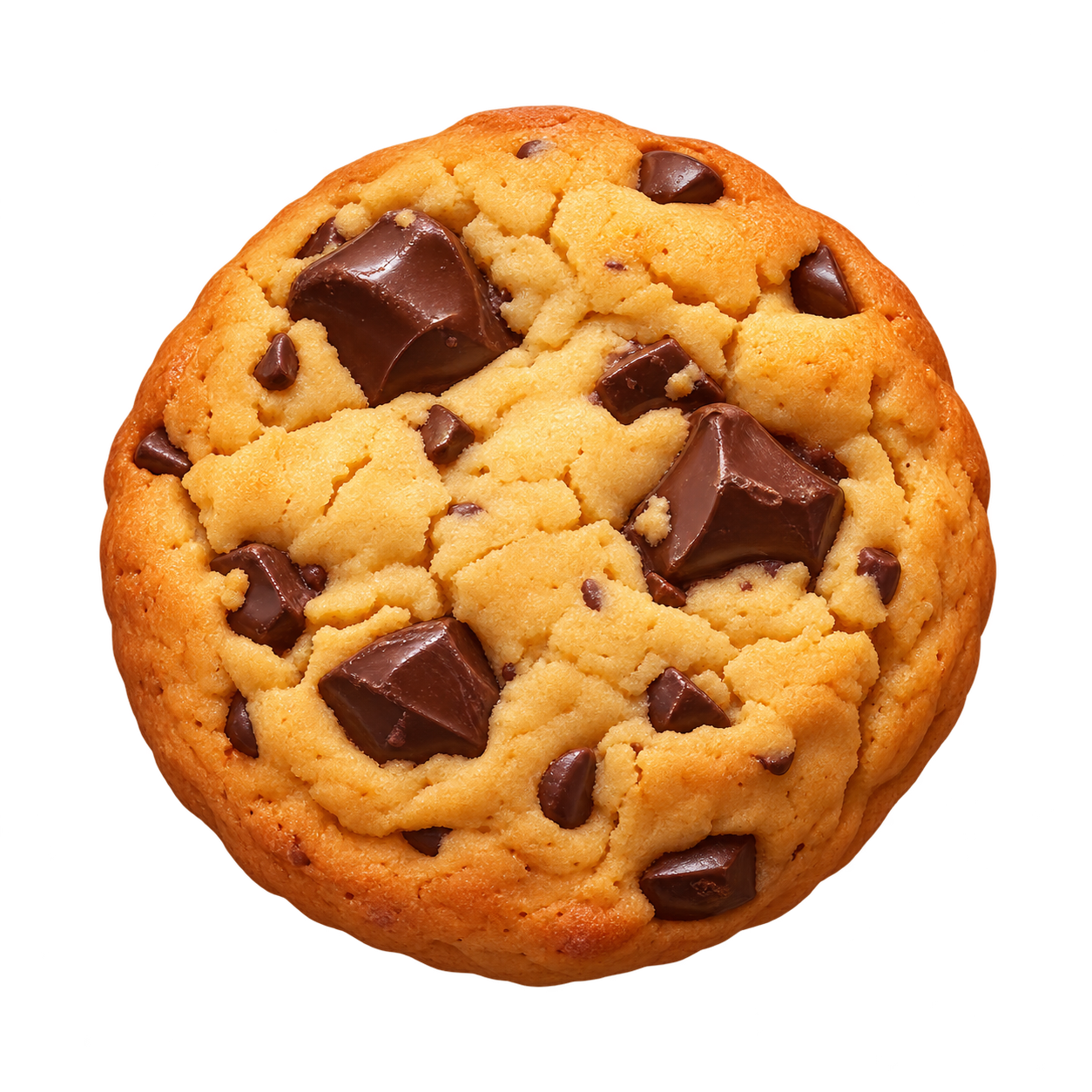 Chocolate chip cookie from the playable Cookie Lab demo